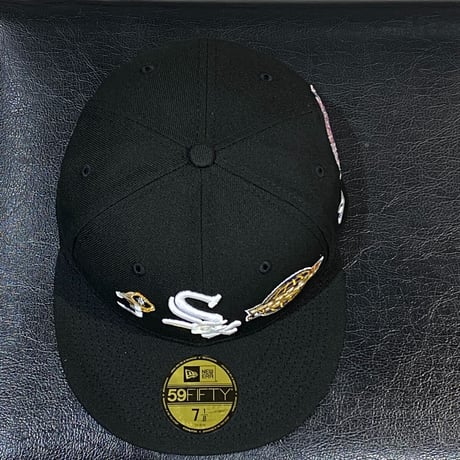 限定モデル 59FIFTY ニューエラ Newera ゴールドリングス W.SOX シカゴ ホワイトソックス MLB