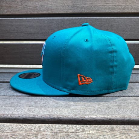 USA限定 9FIFTY ニューエラ NFL ドルフィンズ MIA スナップバックキャップ 89-96 (950-86)