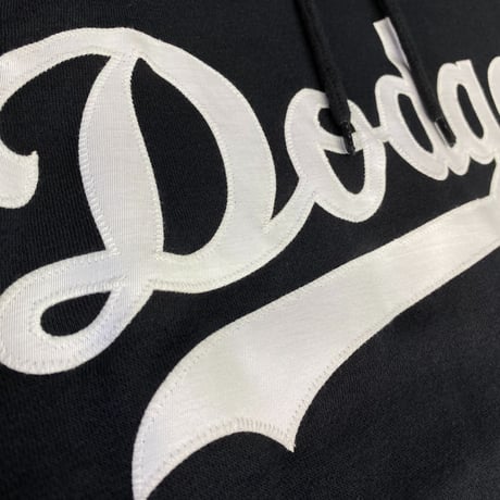 マジェスティック Majestic ロサンゼルス LA ドジャース Dodgers プルオーバー パーカー 黒 MLB