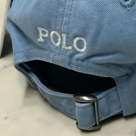 POLO RALPH LAUREN ラルフローレン Iconic Ball Cap ポニーロゴ アイコニック ダッドキャップ Bristol Blue (RLC7)
