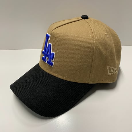 海外限定 Newera ニューエラ 9Forty Aフレーム LA Dodgers ドジャース 40周年記念 コーデュロイ キャップ (940-286)