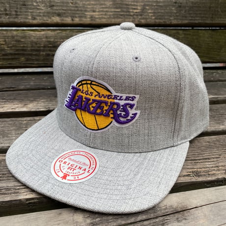 Mitchell&Ness ミッチェル&ネス NBA レイカーズ LAKERS 公式 スナップバックキャップ