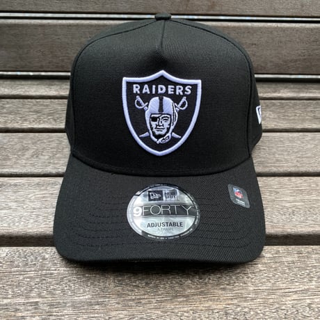 USA仕様 Newera ニューエラ NFL 9Forty A-Frame Aフレーム LV Raiders レイダース OTC キャップ (940-49)