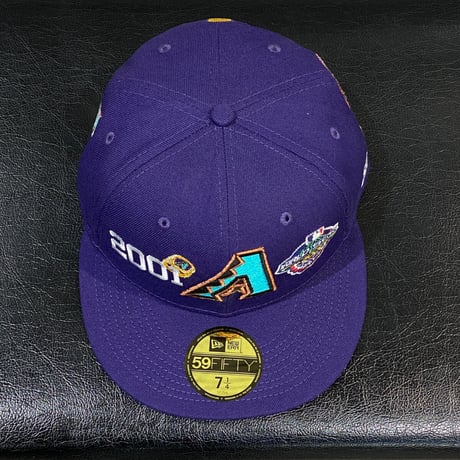 限定モデル 59FIFTY ニューエラ Newera ゴールドリングス Diamondbacks ダイヤモンドバックス (1-5)