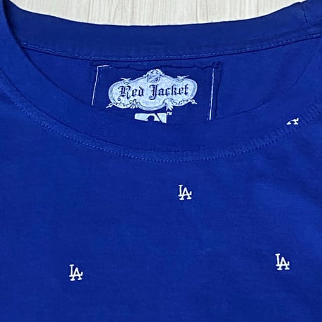 MLB公式 Red Jacket Clothing モノグラム LA Dodgers ドジャース 半袖 Tシャツ