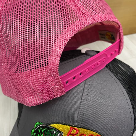 米国アウトドアブランド Bass Pro Shops バスプロショップス 刺繍ロゴ メッシュキャップ (Bps21)