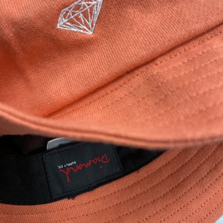 Diamond Supply Co. ダイヤモンドサプライ BUCKET HAT バケットハット サーモンオレンジ