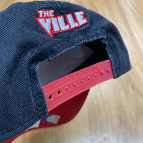 Adidas アディダス Collegiate カレッジエイト カンザス大学 ルイビル ville カージナルス ヴィンテージブラック ローキャップ
