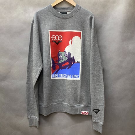 Diamond Supply ダイヤモンドサプライ MFG クルーネック スウェット トレーナー ACE ピスタグ付き