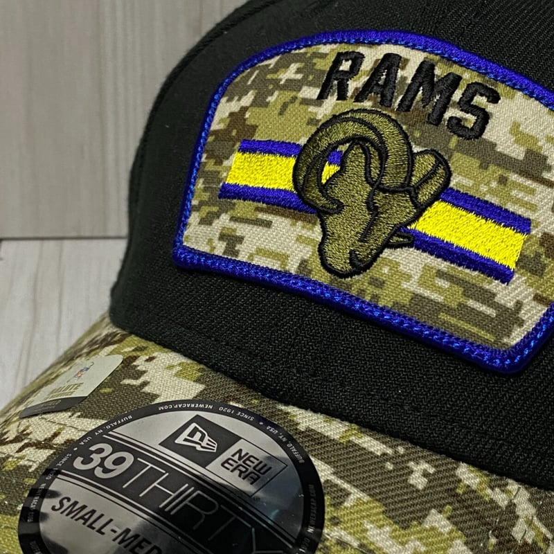 Newera ニューエラ NFL 39THIRTY ロサンゼルス ラムズ Rams ストレッチ
