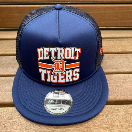 海外限定 ニューエラ LogoTrucker 9Fifty デトロイト タイガース Tigers トラッカーキャップ MLB
