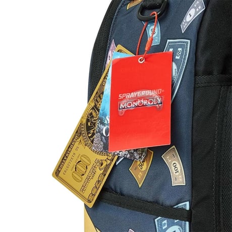 限定 SPRAYGROUND モノポリー MONOPOLY マネーバッグ バックパック Save The Ocean