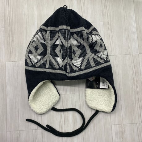 USA限定 ニューエラ Newera ニューヨーク ヤンキース Yankees 空軍 トラッパーハット 極暖ニット