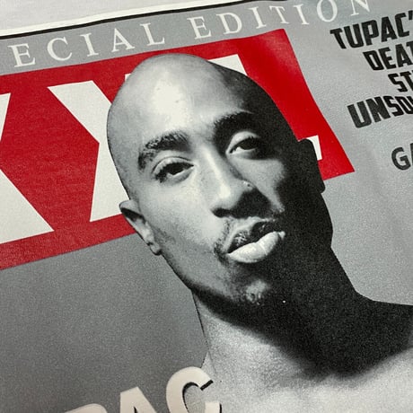 LA発 2PAC 2パック シャクール COVER グラフィック 半袖 ヘビーウェイト Tシャツ HIPHOP (GTS49)