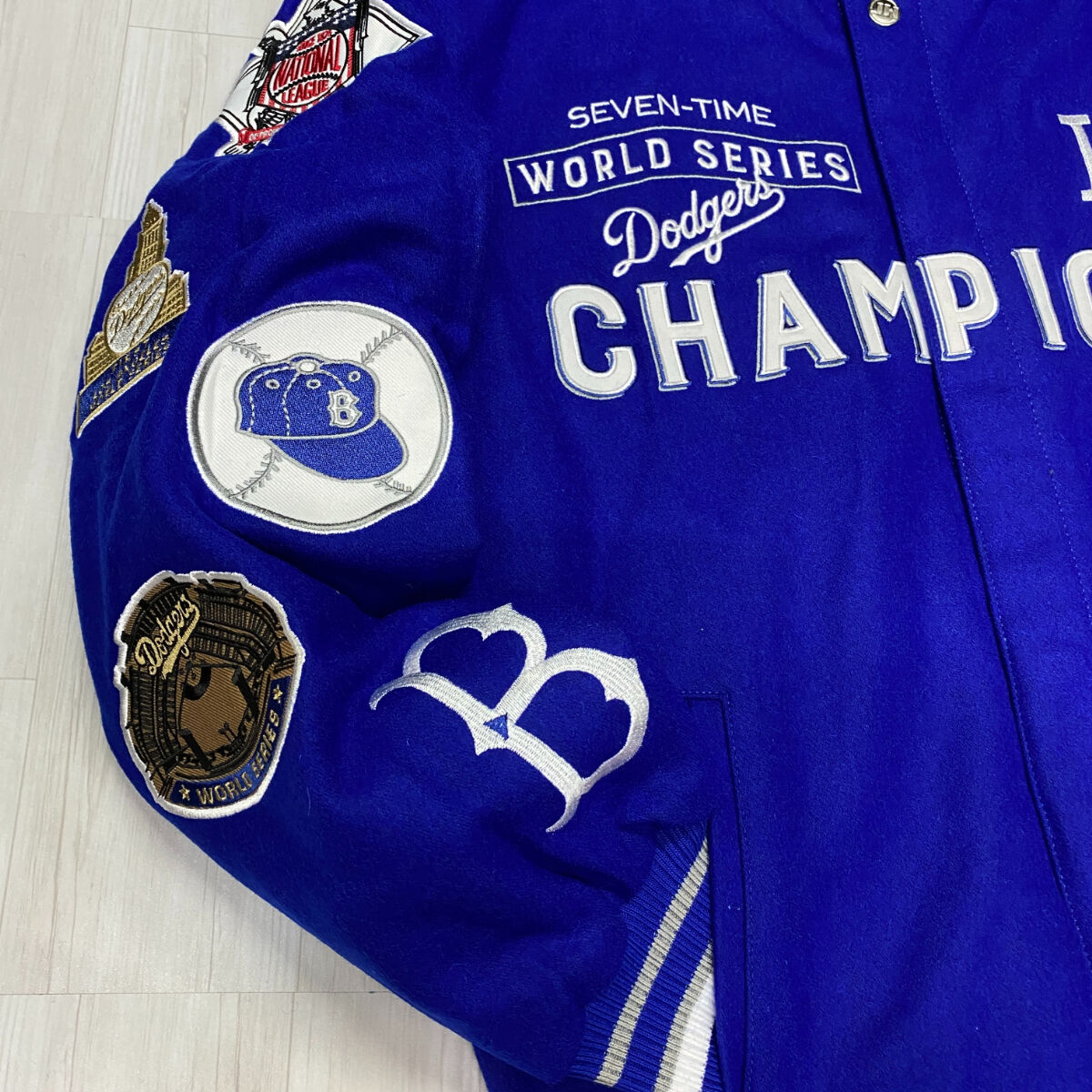 限定 JHデザイン LA DODGERS ドジャース MLB 7Time チャンピオンズ リ...