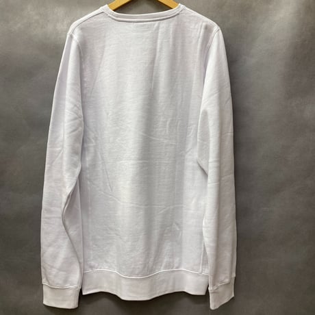 Diamond Supply ダイヤモンドサプライ YACHT CREST クルーネック スウェット トレーナー ピスタグ付き  白