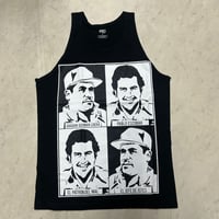 LA発 Shaka Wear アンダーグラウンド グラフィックデザイン タンクトップ Columbia 黒 (GTT16)