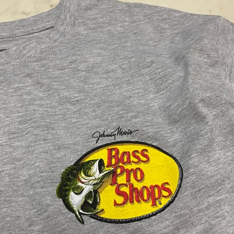米国アウトドアブランド BassProShops® バスプロショップス ウッドカットロゴTシャツ (BpsT10)