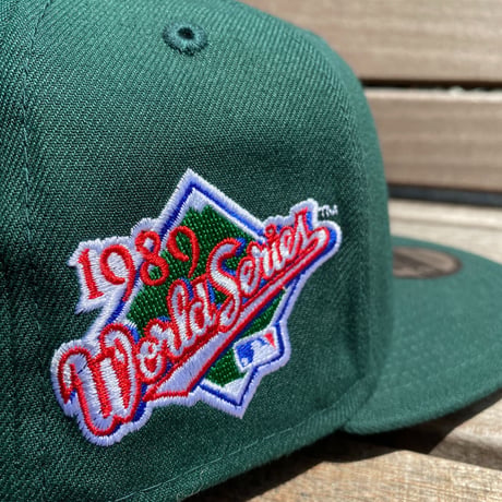 9FIFTY ニューエラ MLB オークランド アスレチックス Athletics '89WS スナップバックキャップ (950-123)