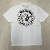 True Religion トゥルーレリジョン Buddha Logo T-Shirt ブッダ ロゴ グラフィックTシャツ  (TRUE-TS13)