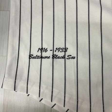 USA限定 Headgear Classics ニグロリーグ ボルチモア ブラックソックス BBシャツ Blacksox #8 (HGC-BB81)