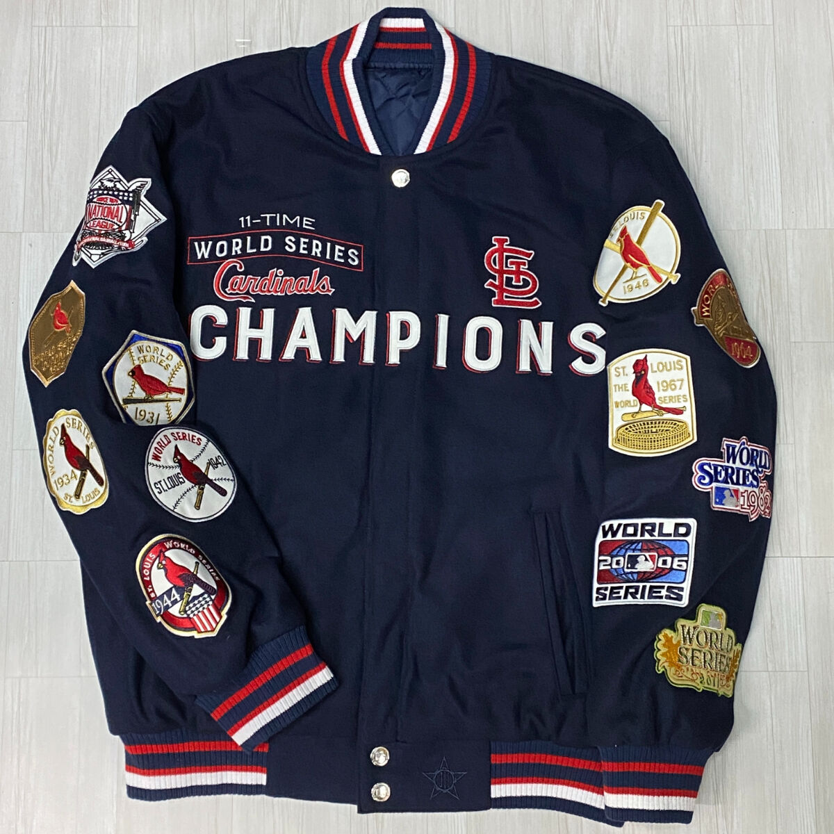 90s MLB セントルイス カージナルス デッドストック スタジャン 90s MLB セントルイス カージナルス デッドストック スタジャン