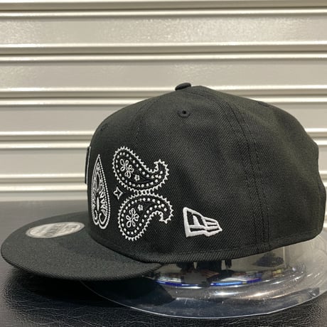 USA限定 Newera ニューエラ 9FIFTY ペイズリー スナップバック NBA サンアントニオ スパーズ