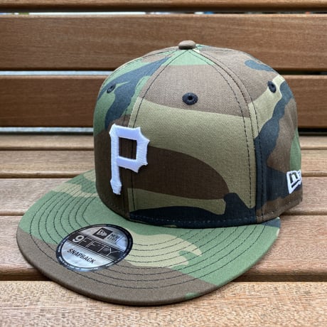 9FIFTY ニューエラ Newera ピッツバーグ パイレーツ Pirates 迷彩 THE U.S. Woodland MLB