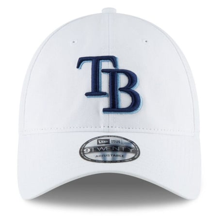9Twenty ニューエラ NEWERA タンパベイ レイズ  MLB ストラップバックキャップ 白 Secondary