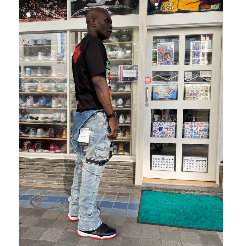 パンツ SmokeRise Stacked Utility Denim Overalls パンツ SmokeRise Stacked Utility Denim Overalls SmokeRise