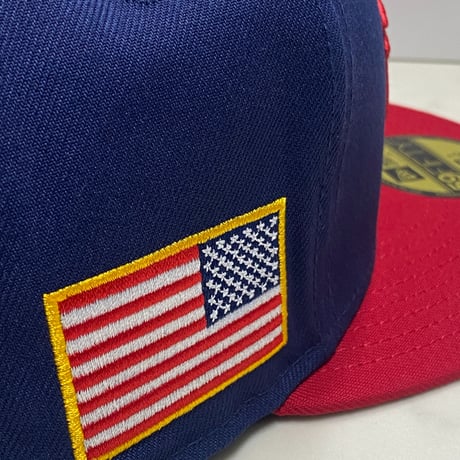海外仕様 WBC公式 アメリカ代表 NEWERA ニューエラ 59FIFTY ワールドベースボールクラシックス (100-1)