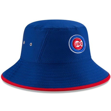 HEX ニューエラ NEWERA シカゴ Cubs カブス 公式 BUCKET バケットハット 青 フリーサイズ MLB