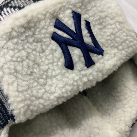 USA限定 ニューエラ Newera ニューヨーク ヤンキース Yankees 空軍 トラッパーハット 極暖ニット