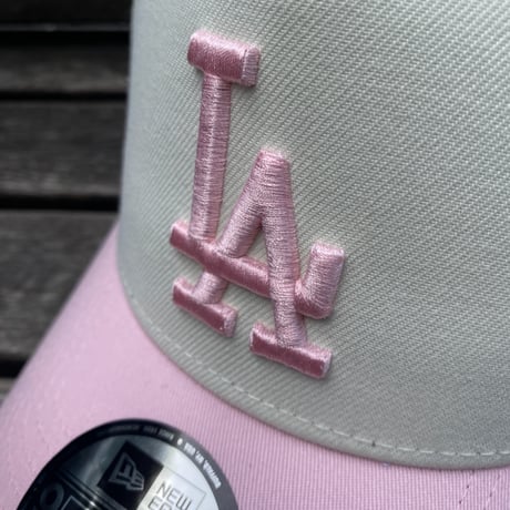 海外限定 Newera ニューエラ 9Forty Aフレーム LA Dodgers ロサンゼルス ドジャース キャップ 100周年記念 (940-205)