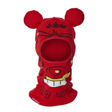 数量限定 SPRAYGROUND スプレイグラウンド リアル ディアブロ 耳付き フェイスマスク Ski Mask