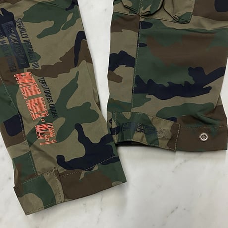 SmokeRise スモークライズ Windbreaker ウィンドブレーカー オーバーオール 迷彩 (OA15)
