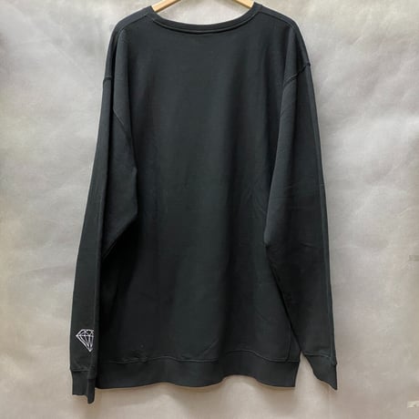 Diamond Supply ダイヤモンドサプライ Cards クルーネック スウェット トレーナー 黒 トランプ
