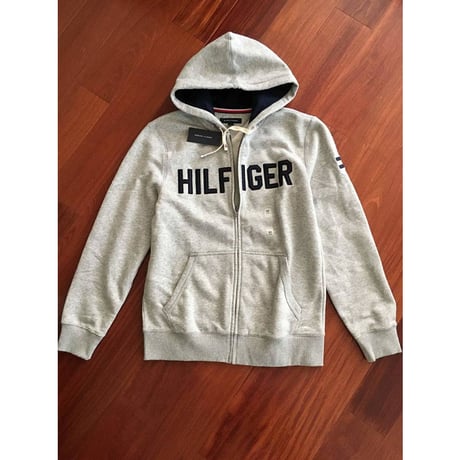 プレミアムモデル 日本未発売 トミーヒルフィガー TOMMY HILFIGER ジップアップ 肉厚 パーカー