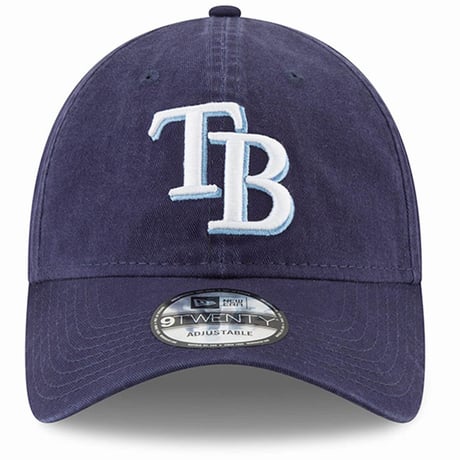 9Twenty ニューエラ NEWERA タンパベイ レイズ  MLB ストラップバックキャップ 紺