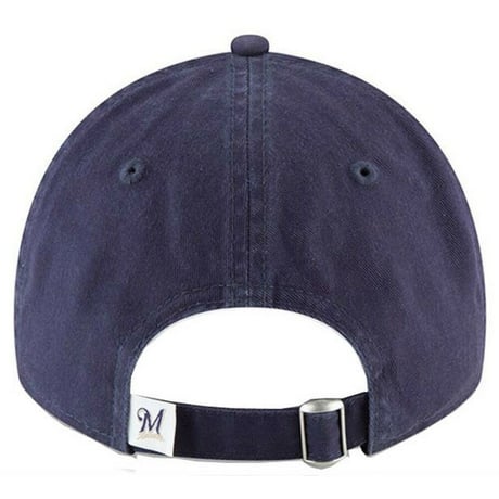 9Twenty ニューエラ NEWERA ミルウォーキー ブルワーズ  MLB ストラップバックキャップ 紺