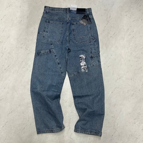 SEANJOHN ショーンジョン ウォッシュ加工 バギーデニム (JNS80)