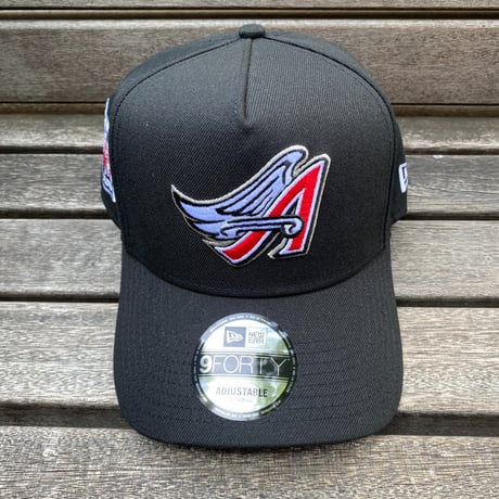 海外限定 Newera ニューエラ 9Forty Aフレーム Angels アナハイム エンゼルス 40周年記念 キャップ (940-223)