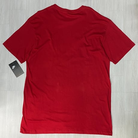 USAモデル NIKE ナイキ 半袖 ナショナルカラーロゴ  Tシャツ 赤 RED (NK2)