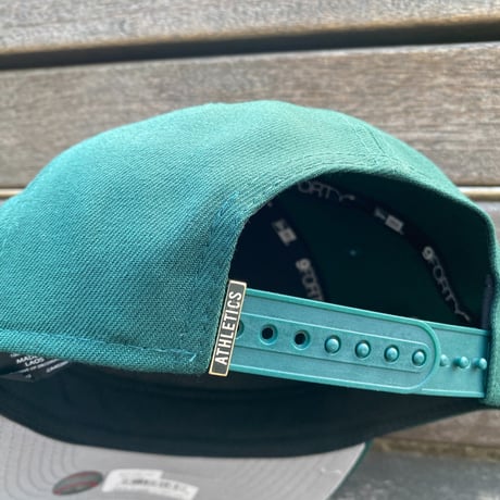 USA限定 NEWERA ニューエラ 9Forty M-Crown Aフレーム Athletics アスレチックス EMBLEM スナップバックキャップ (940-251)