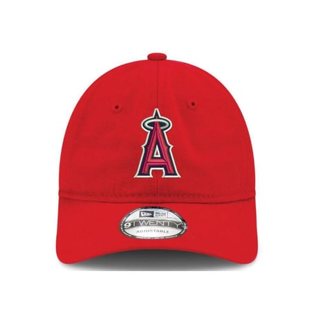 9Twenty ニューエラ NEWERA エンゼルス  MLB ストラップバック ローキャップ