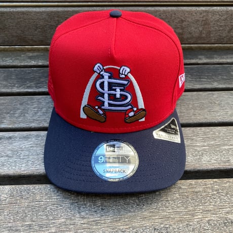 USA限定 9FIFTY A-Frame ニューエラ MLB カージナルス Cardinals スナップバックキャップ Cartoon (950-256)