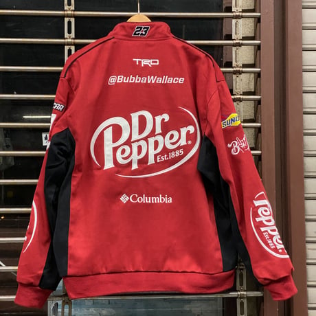 NASCAR ナスカー JHデザイン Dr. Pepper レーシングジャケット 23XI Racing ダレルウォレスJr.