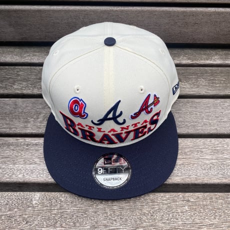 USA限定 9FIFTY ニューエラ MLB アトランタ ブレーブス ATL Braves スナップバックキャップ ARCHIVE (950-240)