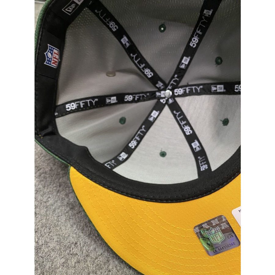K96 NEW ERA 59 グリーンベイ・パッカーズ 7 5/8 NFL 限定 NFL 限定100周年記念 NEWERA ニューエラ グリーンベイ パッカーズ