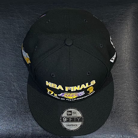 USA限定 Newera ニューエラ NBA ファイナルズ チャンピオン 9FIFTY ロサンゼルス レイカーズ